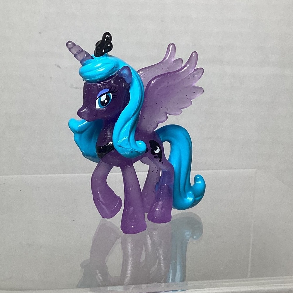 My Little Pony Princess Luna 2 Inch Translucent Glitter Mini Figure Alicorn